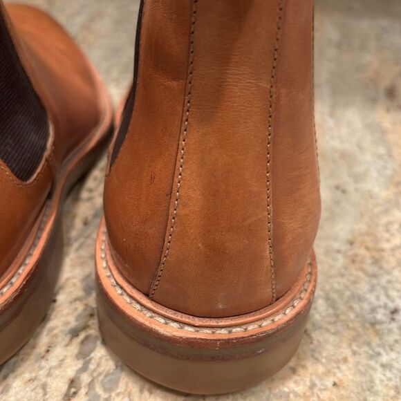 Gordon Rush Men's Mathews light brown leather ankle boots - Picture 16 of 16